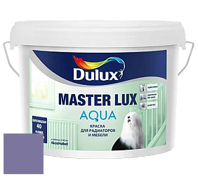 Краска DULUX LUXIUM MASTER LUX AQUA полуглянцевая краска цвет 10RB 21/218 Purple polka 2