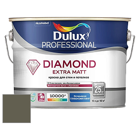 Краска DULUX LUXIUM DIAMOND EXTRA MATT глубокоматовая краска цвет NCS S 7010-G70Y 