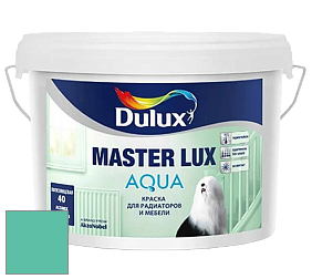 Краска DULUX LUXIUM MASTER LUX AQUA полуглянцевая краска цвет 50GG 41/379 Minted glory 5