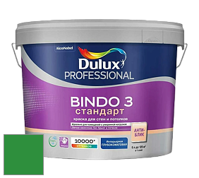 Краска DULUX LUXIUM BINDO 3 Стандарт глубокоматовая краска цвет 70GY 22/546 Emerald Isle
