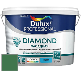 Краска DULUX LUXIUM DIAMOND ФАСАДНАЯ матовая краска цвет NCS S 4050-G10Y 