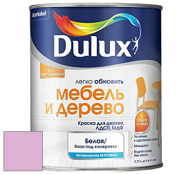 Краска DULUX LUXIUM МЕБЕЛЬ И ДЕРЕВО матовая краска цвет 85RB 53/237 Electric Pink