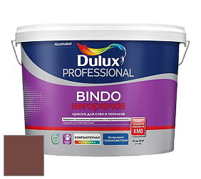 Краска DULUX LUXIUM BINDO НЕГОРЮЧАЯ 9л глубокоматовая краска цвет NCS S 6030-Y80R 