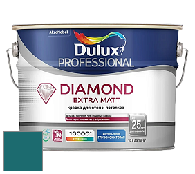 Краска DULUX LUXIUM DIAMOND EXTRA MATT глубокоматовая краска цвет NCS S 5040-B30G 