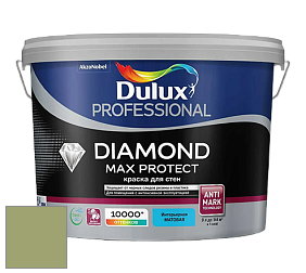 Краска DULUX LUXIUM DIAMOND MAX PROTECT матовая краска цвет NCS S 3030-G50Y 