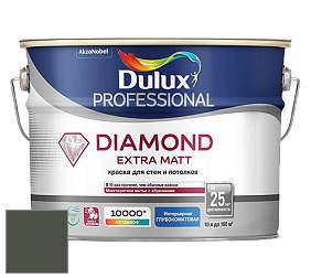 Краска DULUX LUXIUM DIAMOND EXTRA MATT глубокоматовая краска цвет NCS S 8005-G50Y 