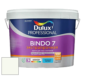Краска DULUX LUXIUM BINDO 7 Экстрапрочная матовая краска цвет RAL 9010 