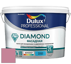 Краска DULUX LUXIUM DIAMOND ФАСАДНАЯ матовая краска цвет NCS S 2040-R20B 