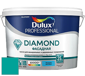 Краска DULUX LUXIUM DIAMOND ФАСАДНАЯ матовая краска цвет NCS S 2060-B50G 
