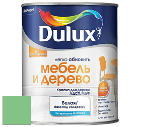 Краска DULUX LUXIUM МЕБЕЛЬ И ДЕРЕВО матовая краска цвет 69GY 47/391 Island Grove