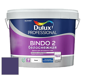 Краска DULUX LUXIUM BINDO 2 глубокоматовая краска цвет 18RB 08/286 Victory
