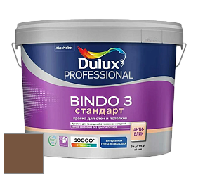 Краска DULUX LUXIUM BINDO 3 Стандарт глубокоматовая краска цвет 80YR 11/244 