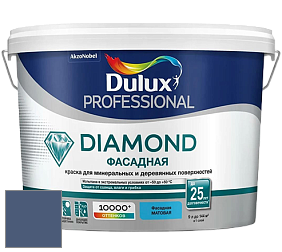 Краска DULUX LUXIUM DIAMOND ФАСАДНАЯ матовая краска цвет 50BB 10/182 