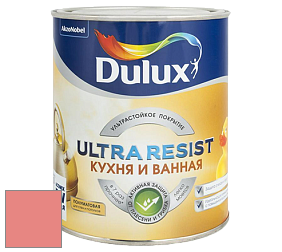 Краска DULUX LUXIUM ULTRA RESIST КУХНЯ И ВАННАЯ полуматовая ультрастойкая краска цвет NCS S 1050-Y90R 