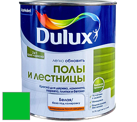 Краска DULUX LUXIUM ПОЛЫ И ЛЕСТНИЦЫ полуглянцевая краска цвет RAL 6038 