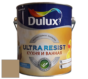 Краска DULUX LUXIUM ULTRA RESIST КУХНЯ И ВАННАЯ матовая ультрастойкая краска цвет 20YY 31/205 Basketry
