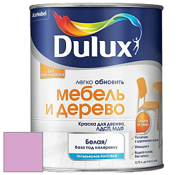 Краска DULUX LUXIUM МЕБЕЛЬ И ДЕРЕВО матовая краска цвет 86RB 47/274 Tea Rose Garden
