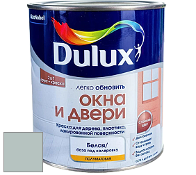 Краска DULUX LUXIUM ОКНА И ДВЕРИ полуматовая краска цвет 50GG 55/049 