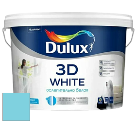 Краска DULUX LUXIUM 3D WHITE матовая краска цвет NCS S 0540-B10G 