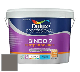 Краска DULUX LUXIUM BINDO 7 Экстрапрочная матовая краска цвет NCS S 6502-Y50R 