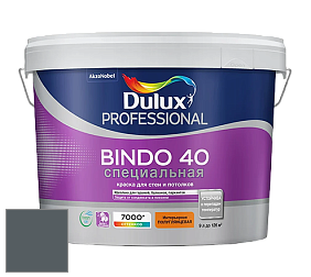 Краска DULUX LUXIUM BINDO 40 Специальная полуглянцевая краска цвет RAL 7011 