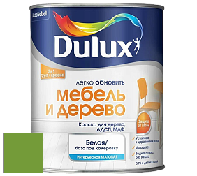 Краска DULUX LUXIUM МЕБЕЛЬ И ДЕРЕВО матовая краска цвет 30GY 27/514 Woodland fern 3