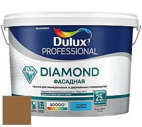 Краска DULUX LUXIUM DIAMOND ФАСАДНАЯ матовая краска цвет NCS S 5040-Y20R 