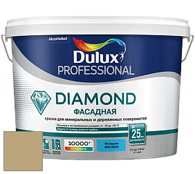 Краска DULUX LUXIUM DIAMOND ФАСАДНАЯ матовая краска цвет NCS S 3020-Y 
