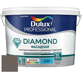 Краска DULUX LUXIUM DIAMOND ФАСАДНАЯ матовая краска цвет NCS S 7005-Y50R 