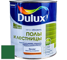 Краска DULUX LUXIUM ПОЛЫ И ЛЕСТНИЦЫ полуглянцевая краска цвет 84GY 13/321 Alpin Tree