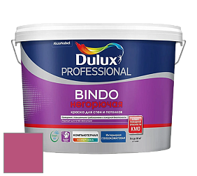 Краска DULUX LUXIUM BINDO НЕГОРЮЧАЯ 9л глубокоматовая краска цвет 43RR 19/444 Azalea Pink