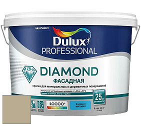 Краска DULUX LUXIUM DIAMOND ФАСАДНАЯ матовая краска цвет NCS S 3010-Y 