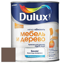 Краска DULUX LUXIUM МЕБЕЛЬ И ДЕРЕВО матовая краска цвет NCS S 7010-Y50R 