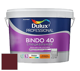 Краска DULUX LUXIUM BINDO 40 Специальная полуглянцевая краска цвет RAL 3005 