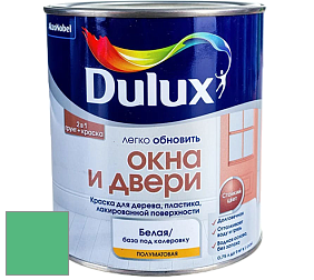 Краска DULUX LUXIUM ОКНА И ДВЕРИ полуматовая краска цвет 10GG 36/454 
