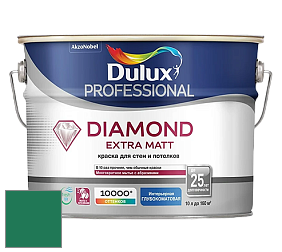 Краска DULUX LUXIUM DIAMOND EXTRA MATT глубокоматовая краска цвет 10GG 15/346 Eleanor's Emerald