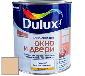 Краска DULUX LUXIUM ОКНА И ДВЕРИ полуматовая краска цвет 10YY 60/224 