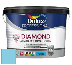 Краска DULUX LUXIUM DIAMOND MATT матовая краска цвет 54BG 56/236 Spa Weekend