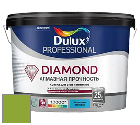 Краска DULUX LUXIUM DIAMOND MATT матовая краска цвет 10GY 33/525 