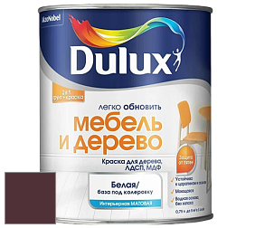 Краска DULUX LUXIUM МЕБЕЛЬ И ДЕРЕВО матовая краска цвет 78RR 06/137 Wine & Dine