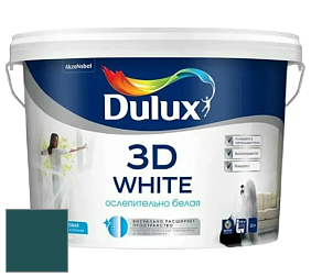 Краска DULUX LUXIUM 3D WHITE матовая краска цвет NCS S 6530-B30G 