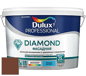 Краска DULUX LUXIUM DIAMOND ФАСАДНАЯ матовая краска цвет 50YR 09/244 Red Brick