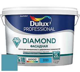 Краска DULUX LUXIUM DIAMOND ФАСАДНАЯ матовая краска цвет 50BG 30/235 The Blues