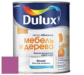 Краска DULUX LUXIUM МЕБЕЛЬ И ДЕРЕВО матовая краска цвет 06RR 20/418 Dazzling Daylight