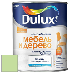 Краска DULUX LUXIUM МЕБЕЛЬ И ДЕРЕВО матовая краска цвет 26GY 68/322 Mint Sensation