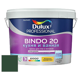 Краска DULUX LUXIUM BINDO 20 Кухня и Ванная полуматовая краска цвет 88GY 08/134 Elegant Daytime