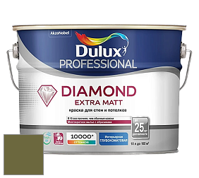 Краска DULUX LUXIUM DIAMOND EXTRA MATT глубокоматовая краска цвет 70YY 13/263 