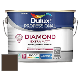 Краска DULUX LUXIUM DIAMOND EXTRA MATT глубокоматовая краска цвет RAL 8014 