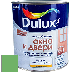 Краска DULUX LUXIUM ОКНА И ДВЕРИ полуматовая краска цвет 70GY 35/455 Grecian garland 1