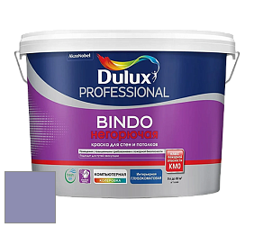 Краска DULUX LUXIUM BINDO НЕГОРЮЧАЯ 9л глубокоматовая краска цвет NCS S 3030-R60B 